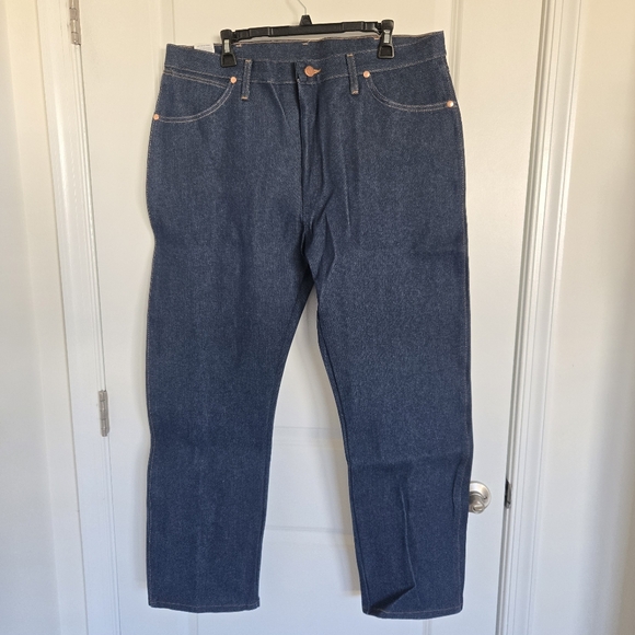 NWT Wrangler Men's 13MWZ Cowboy Cut Original Fit Jeans, 36 x 30, 38 x 30 - Picture 9 of 16